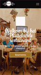 Mobile Screenshot of plattelandsrestaurant.nl